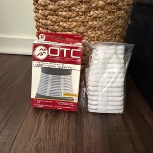 OTC Lumbosacral Support, 7-inch Lower Back, Lightweight Compression, Elastic New